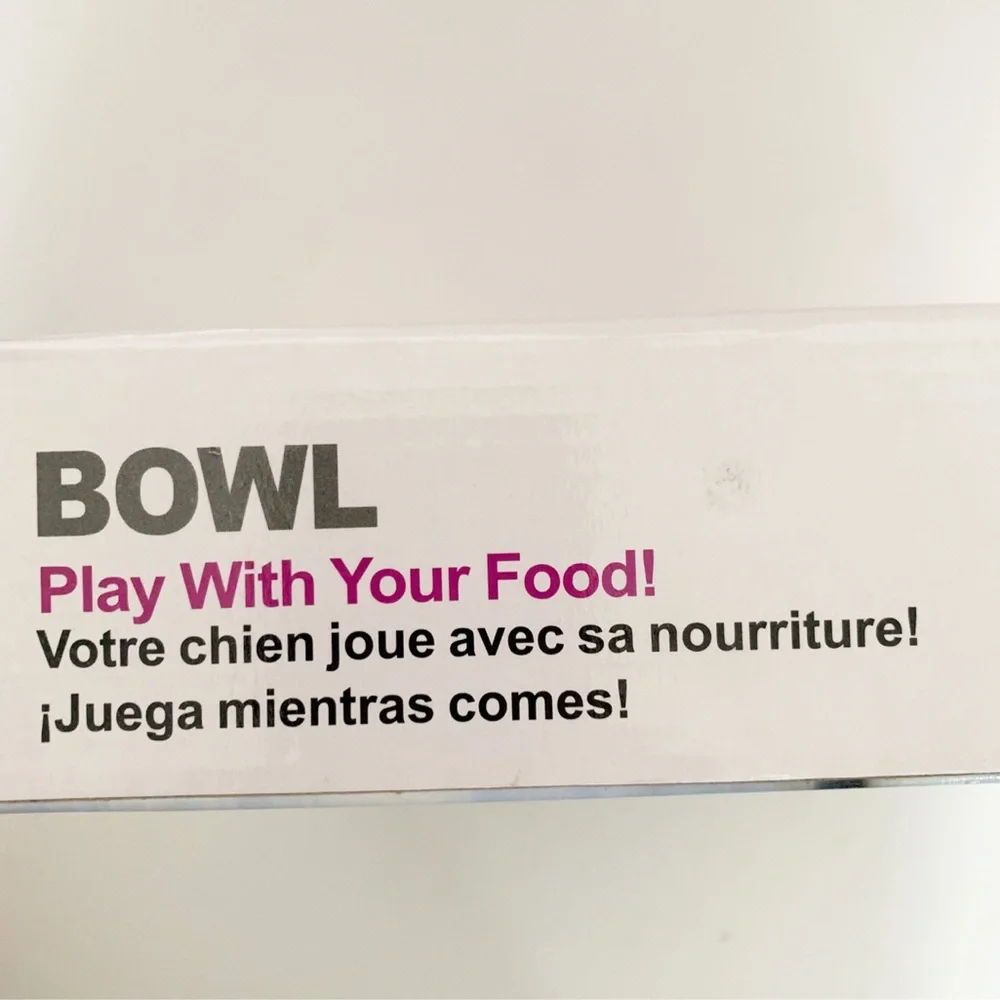 BOWL MINI Play With Your Food Purple Bowl Holds 2 Cups